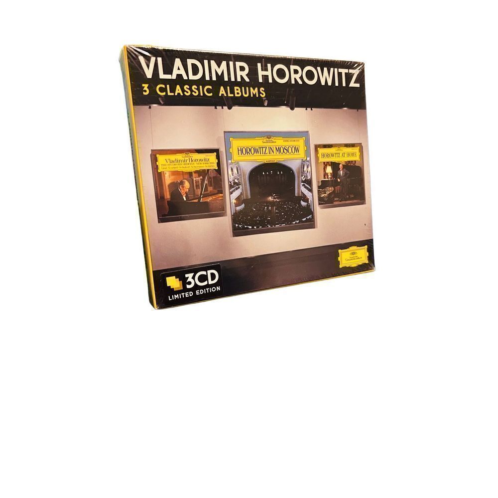 Vladimir Horowitz  3 CD Classic Albums 2014 SEALED Deutsche Grammophon